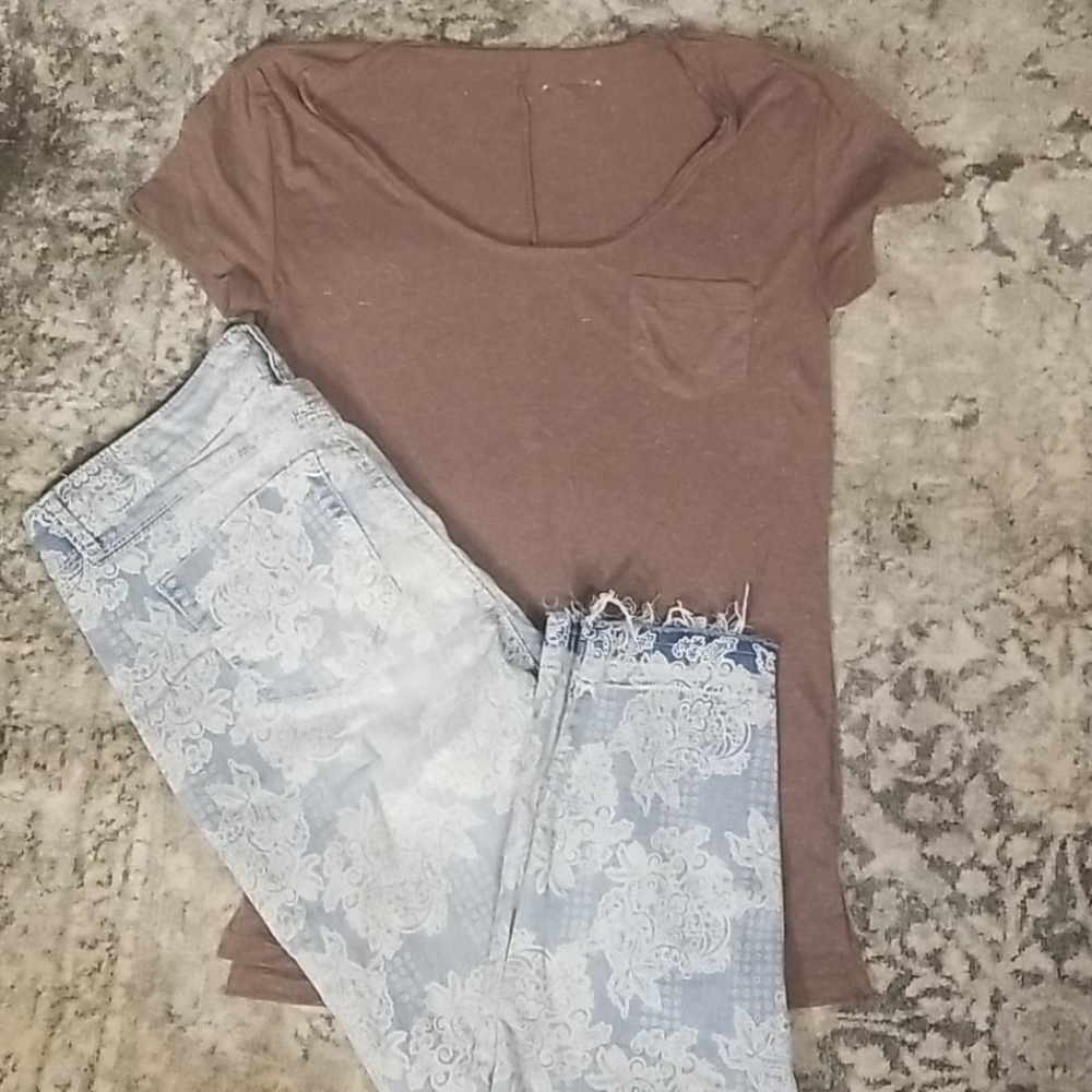 Simple Brown Tee